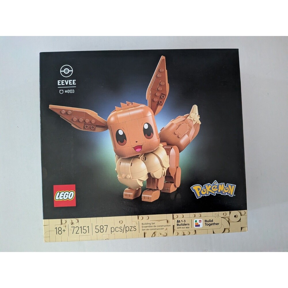 Lego Eevee Figure 72151 RTS Factory Sealed Pokemon